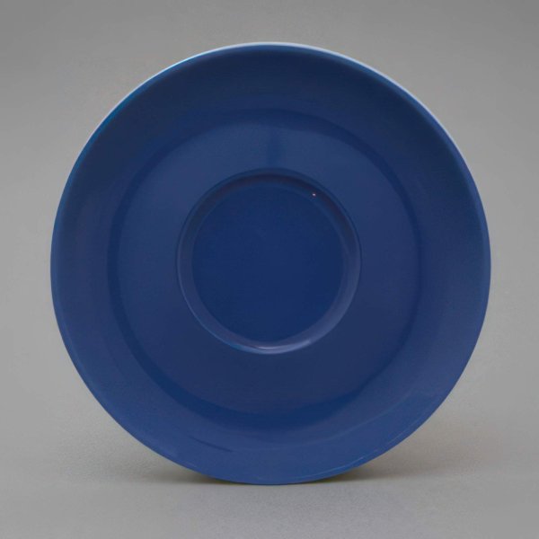 Podšálek modrý, 14 cm, Gino 