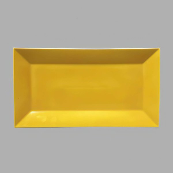 Podnos hranatý, žlutý, 33,4x18,2 cm, Actual 