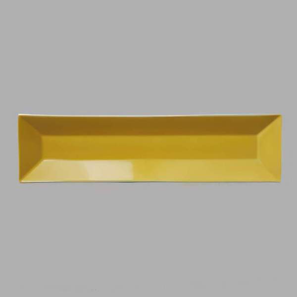 Podnos hranatý, žlutý, 46,7x12,1 cm, Actual 