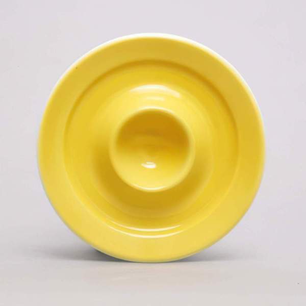Kalíšek na vejce - žlutý, 12,3 cm, Princip 
