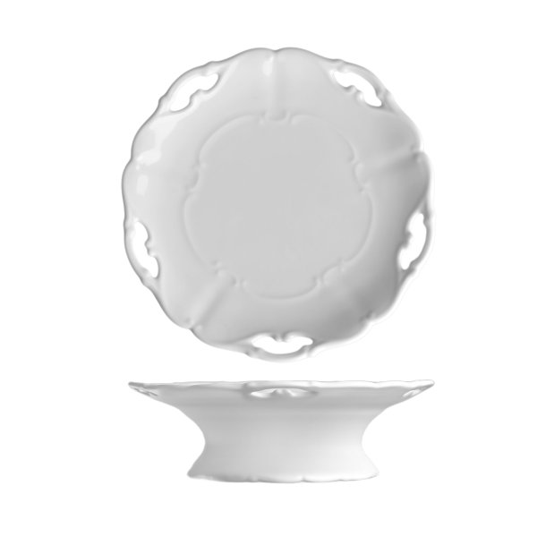 Miska na bonbony, bílá, 18,8 cm, Verona 
