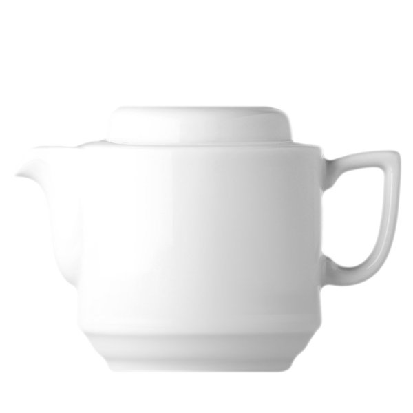 Konvice čajová s víčkem, bílá, 0,75 l, Diana 