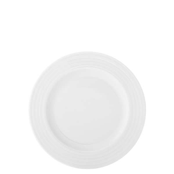 Talíř dezertní, bílý, 20 cm, Aqua
