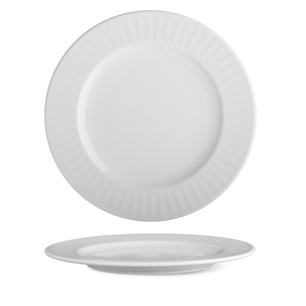Mělký talíř bílý, 31 cm, Radial