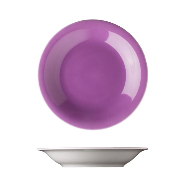 Hluboký talíř, fialový, 22 cm, Daisy