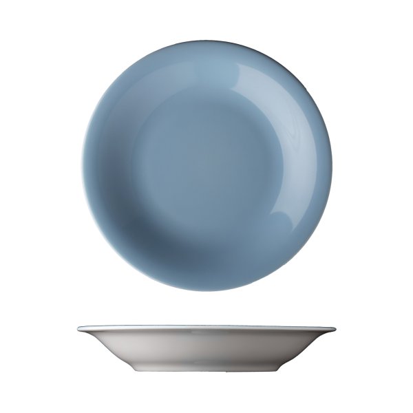 Hluboký talíř, nebeská modrá, 22 cm, Daisy